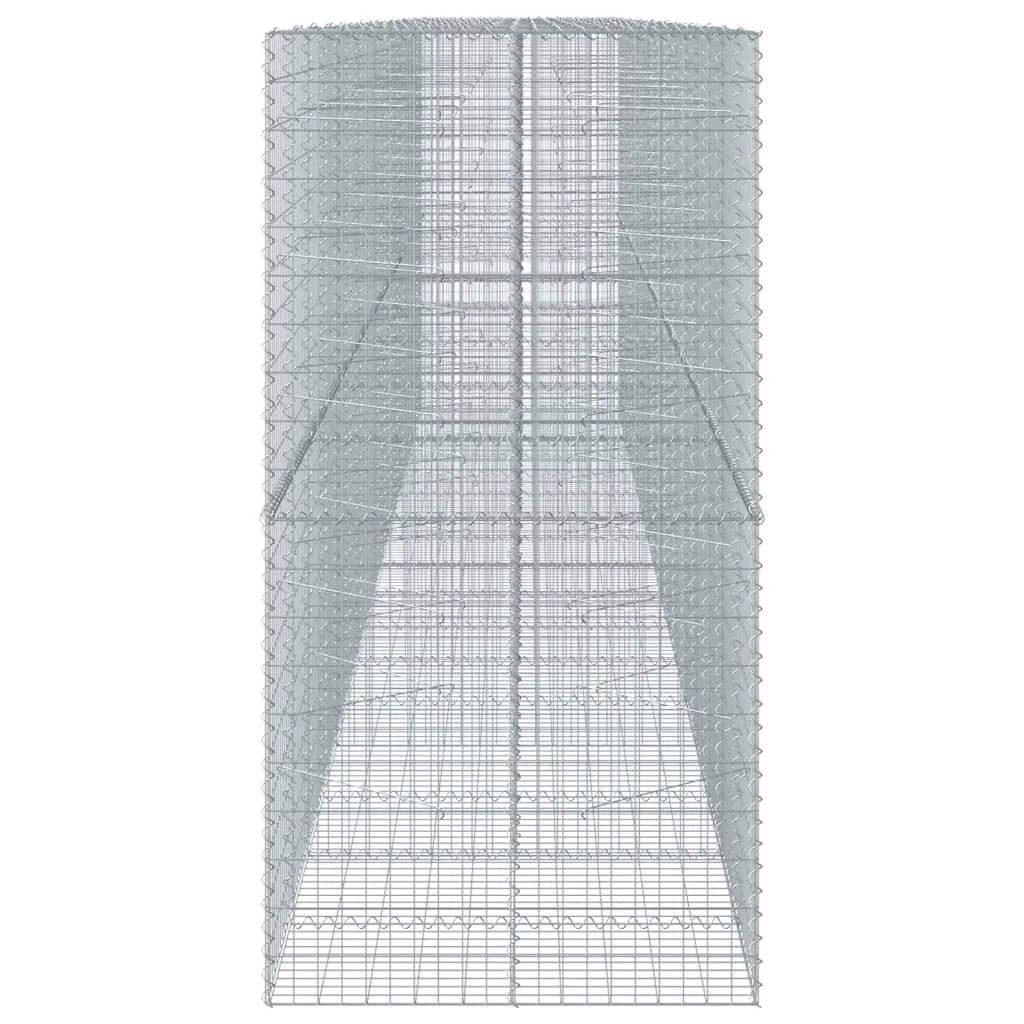 Horganyzott vas gabion kosár fedéllel 850 x 100 x 200 cm