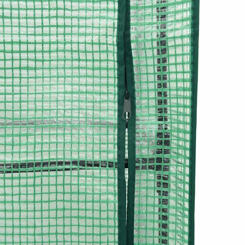 Rattan megjelenésű magaságyás melegháztakaróval 120x40x138 cm