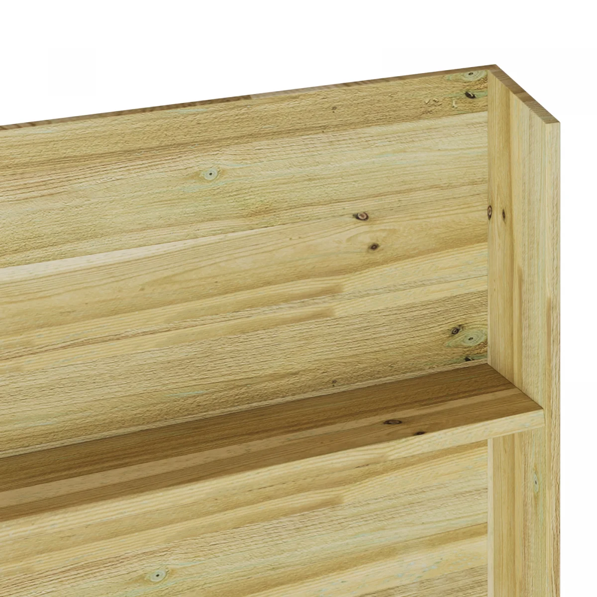 Kert Növényállvány 5-Tier 90x15x180 cm Impregnált Fa Fenyő