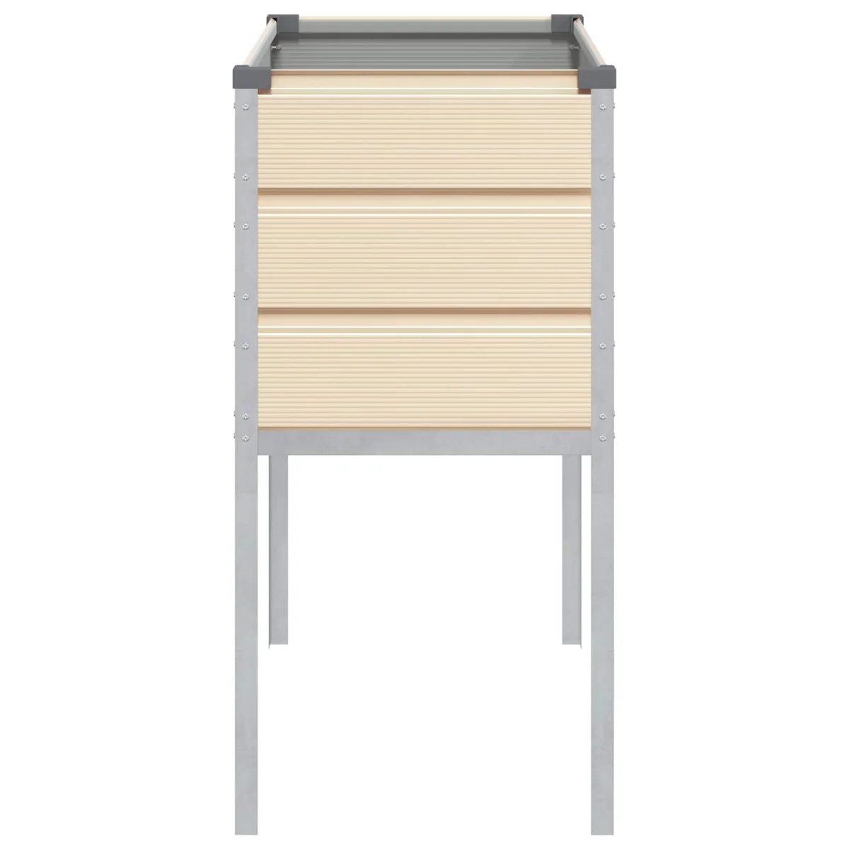 Növénytartó Ívó 100 x 45 x 90 cm Horganyzott acél