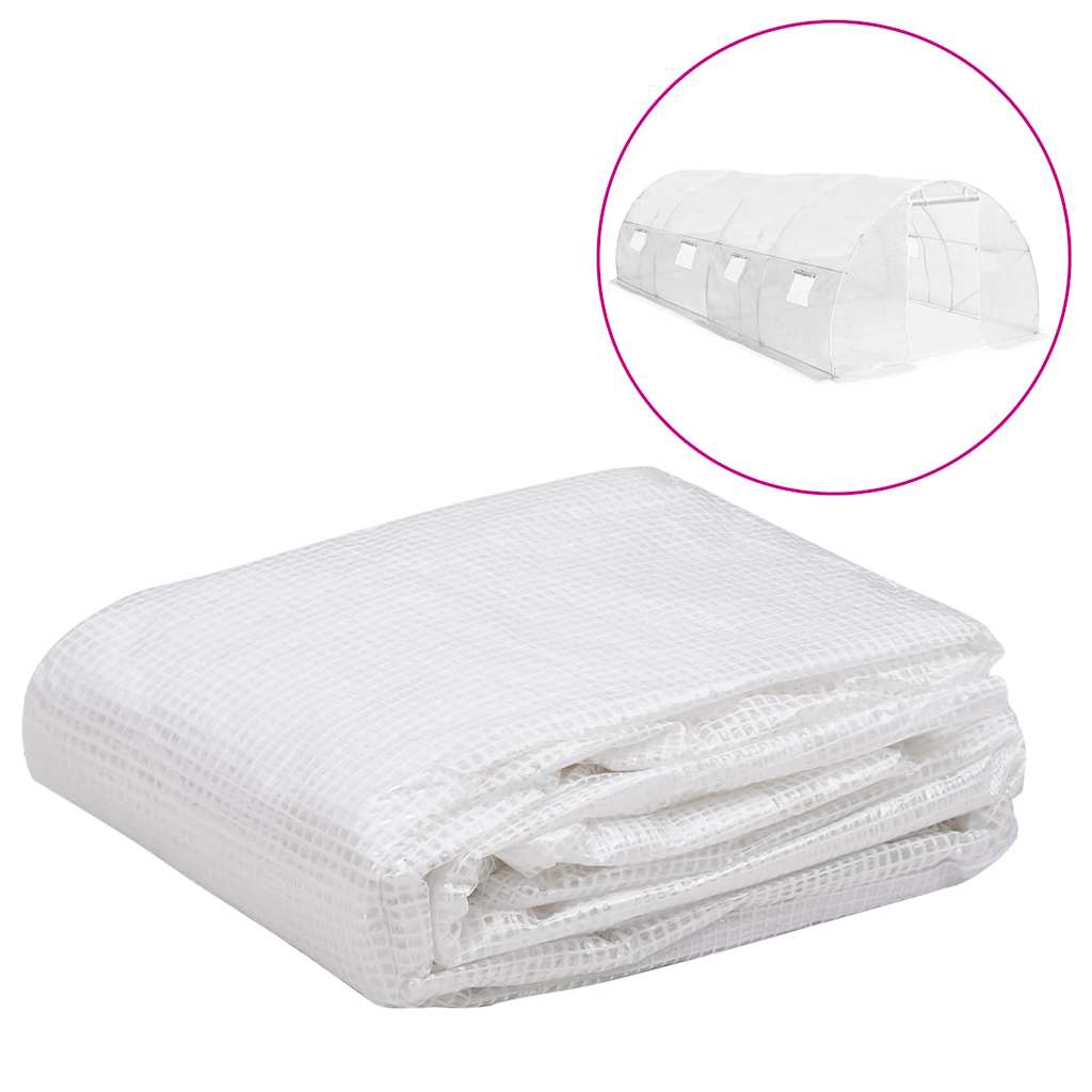 átlátszó melegház pótponyva (18 m²) 3 x 6 x 2 m