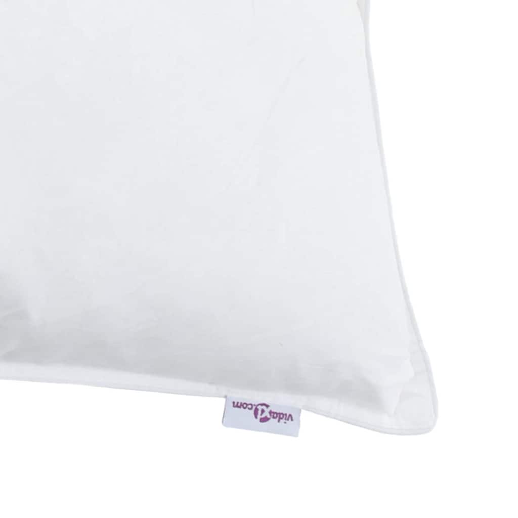 Paplan párnával 3 pcs Fehér 240 x 220 cm Pehely