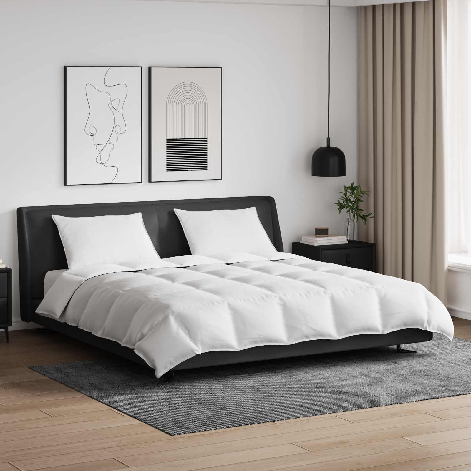 Takaró szett párnával 3 pcs Fehér Levegőpárna