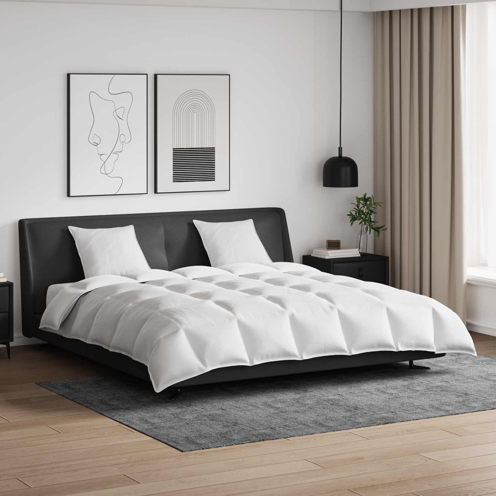 Takaró szett párnával 3 pcs Fehér Levegőpárna