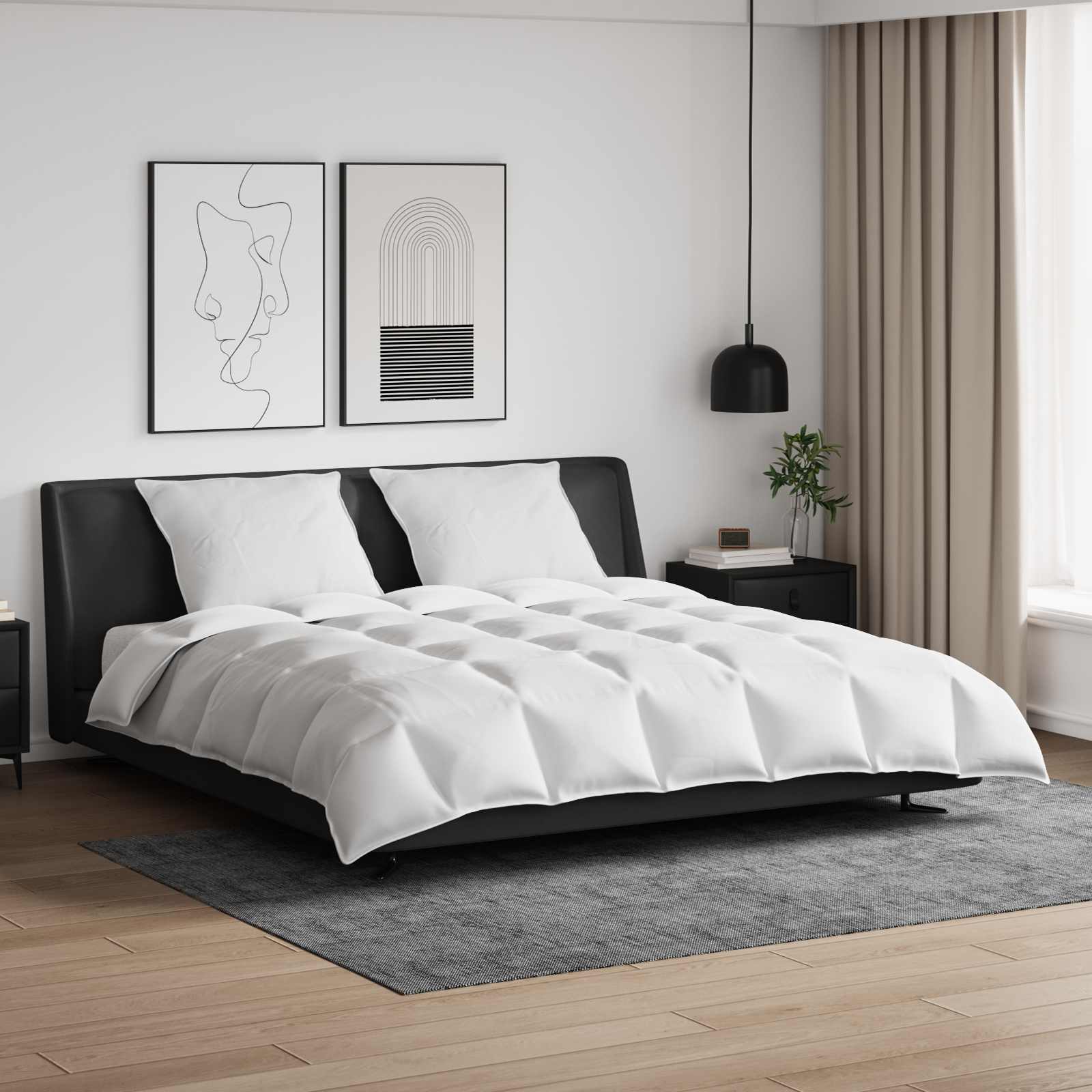 Takaró szett párnával 3 pcs Fehér Levegőpárna