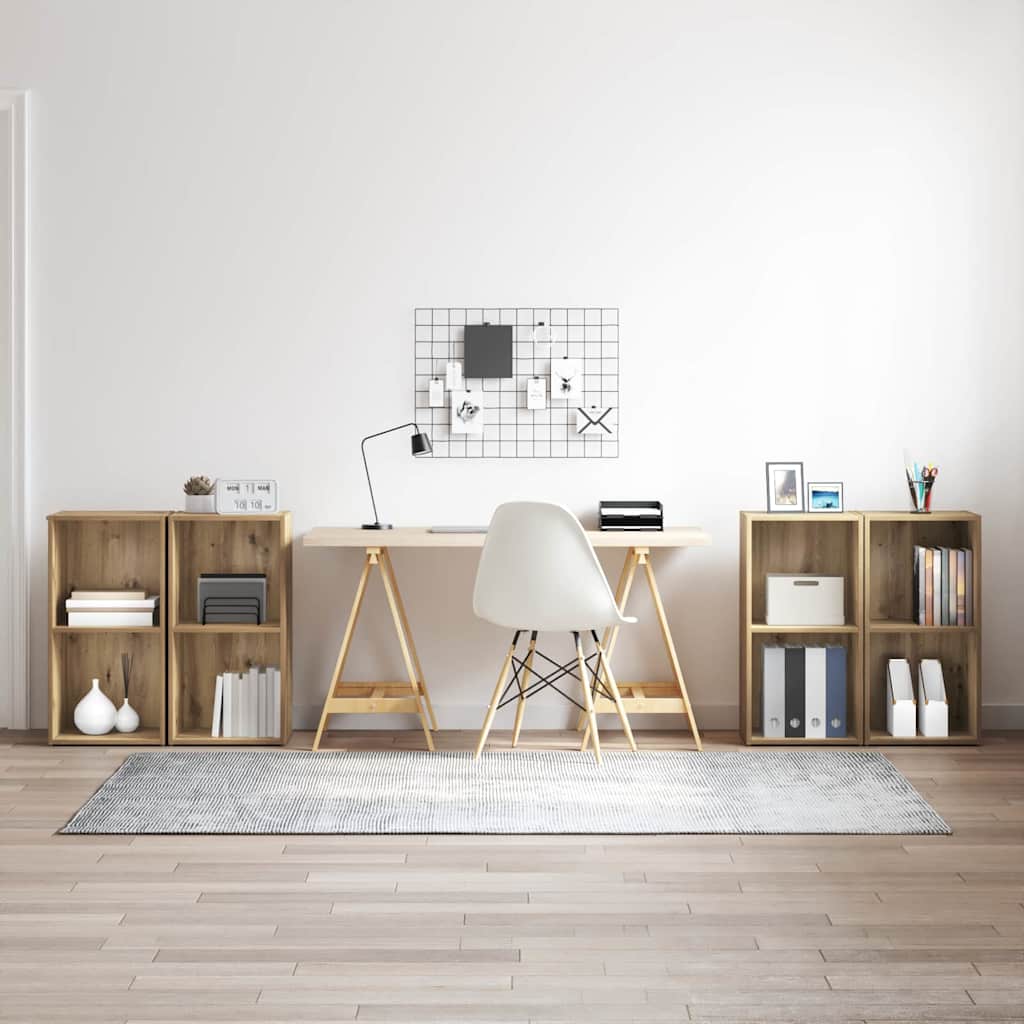TV szekrény garnitúra 4 pcs Kézműves tölgy 72 x 35 x 36.5 cm
