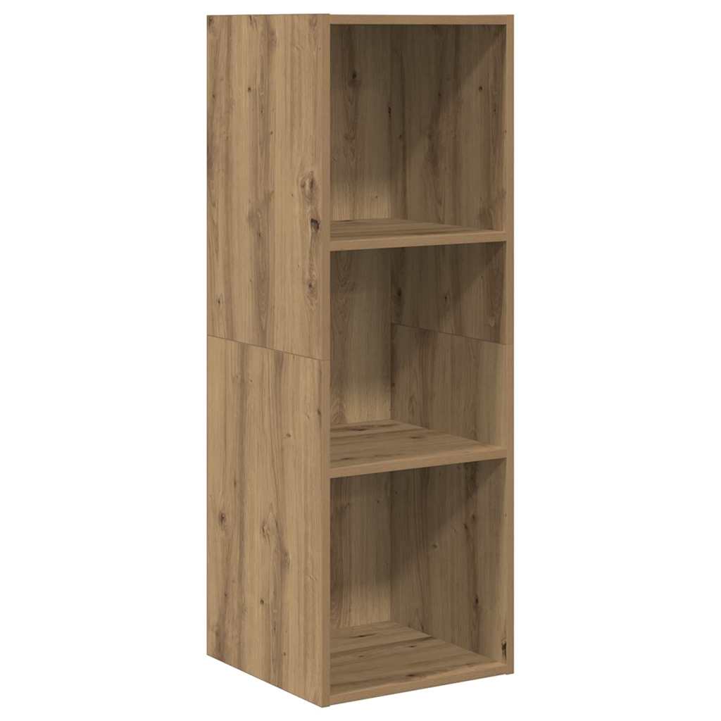Fali TV Szekrény 4 pcs kézműves tölgy 37 x 37 x 107.5 cm