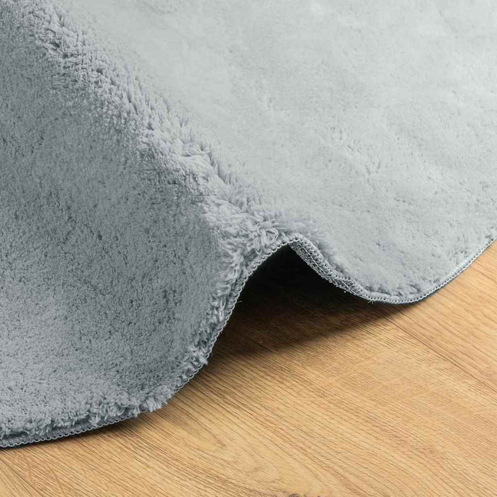 Területszőnyegek HUARTE Szürke 140 x 200 cm Poliészter