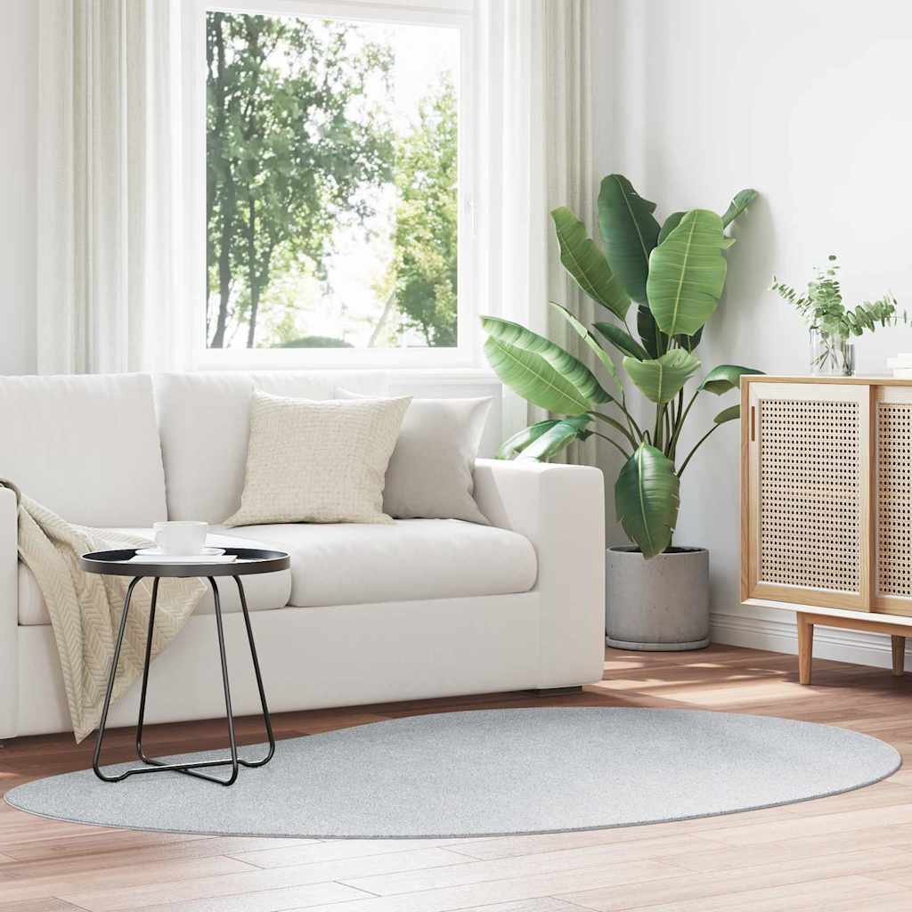 Területszőnyegek HUARTE Szürke 140 x 200 cm Poliészter