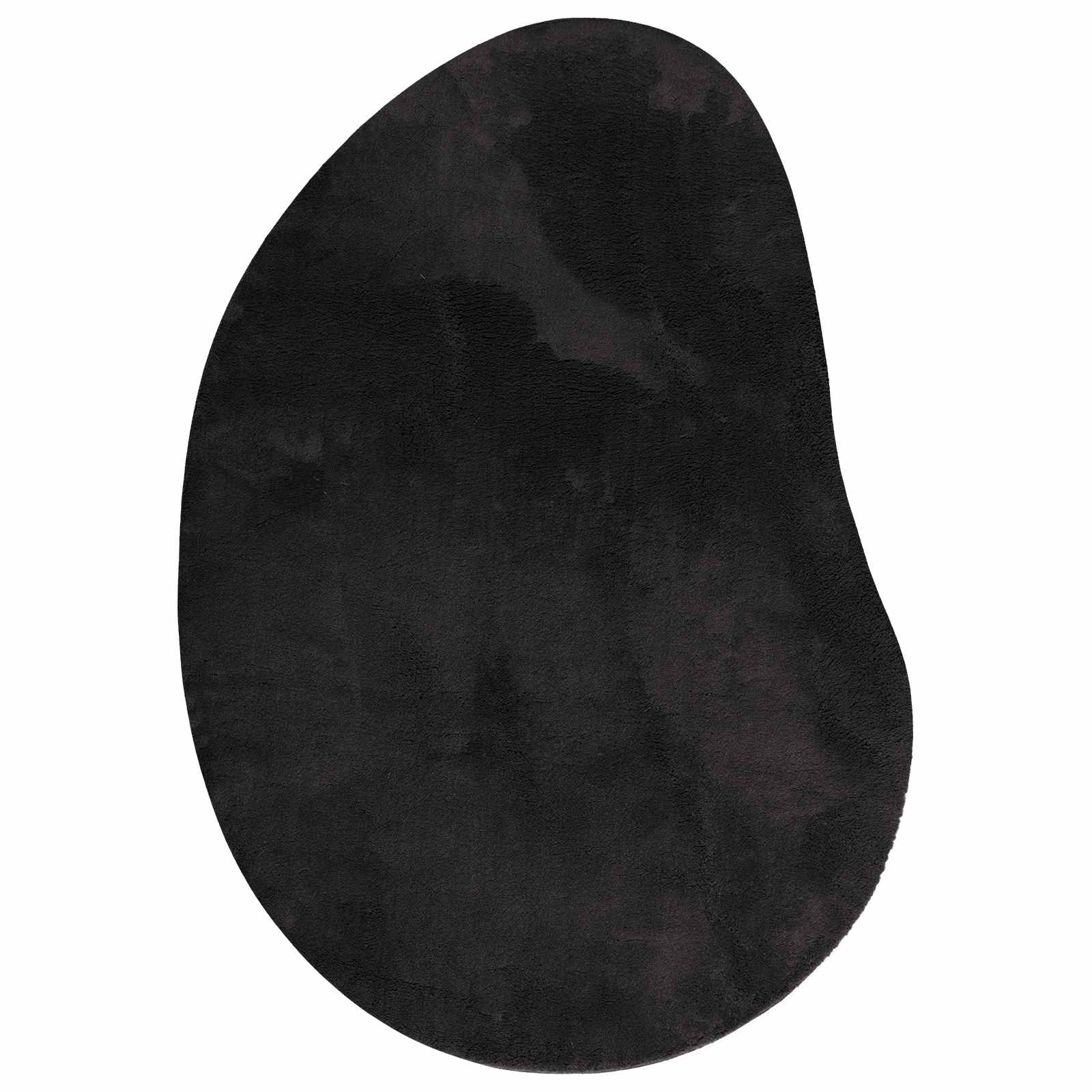 Területszőnyegek HUARTE Fekete 160 x 230 cm Poliészter