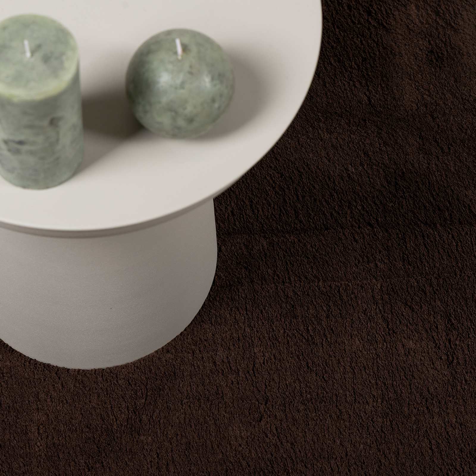 Területszőnyegek HUARTE Barna 230 x 160 cm Poliészter