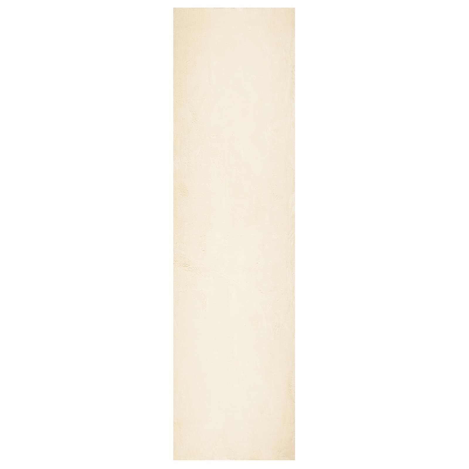 Területszőnyegek HUARTE Krém 750 x 80 cm Poliészter
