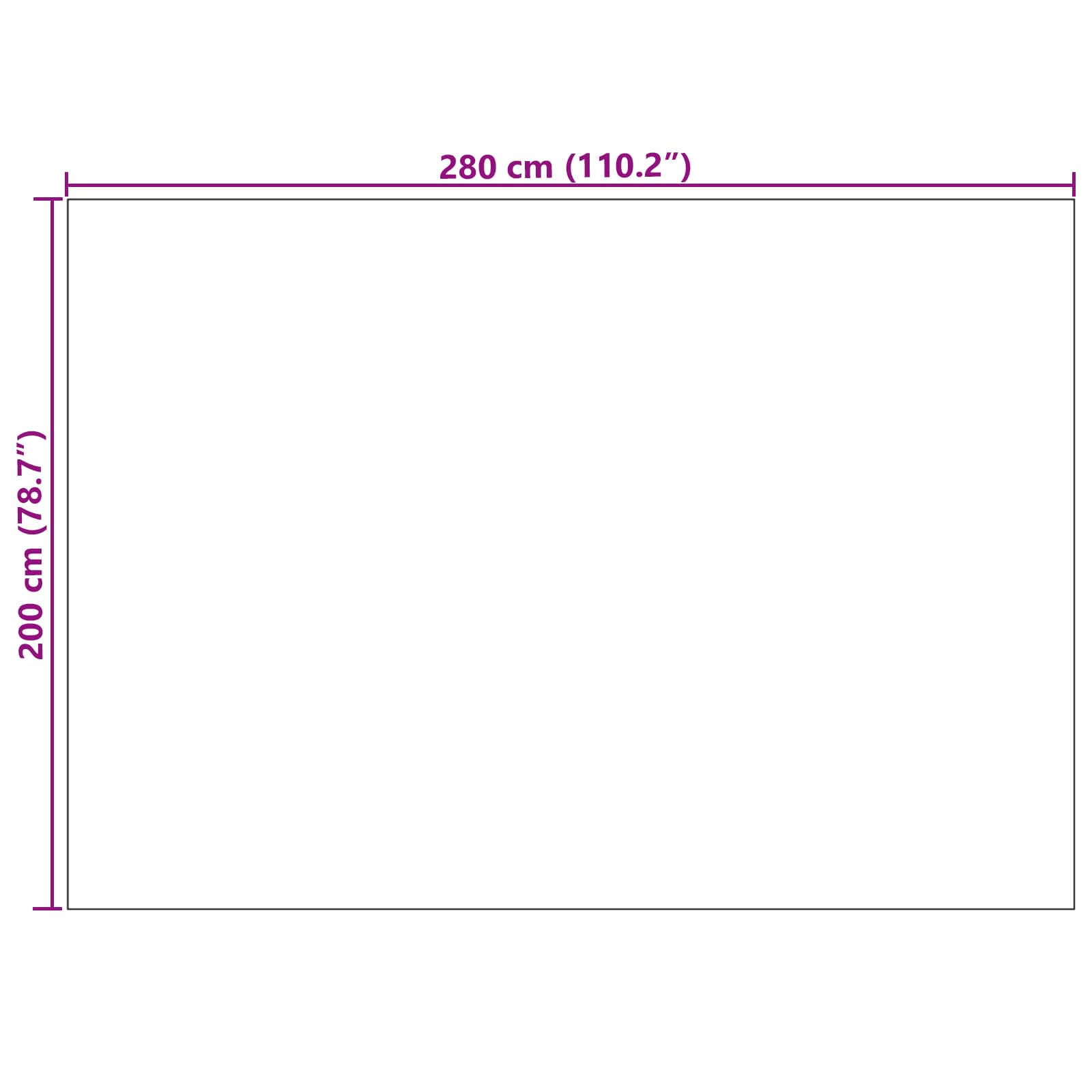 Területszőnyegek PALMERAS Bézs 280 x 200 cm Poliészter