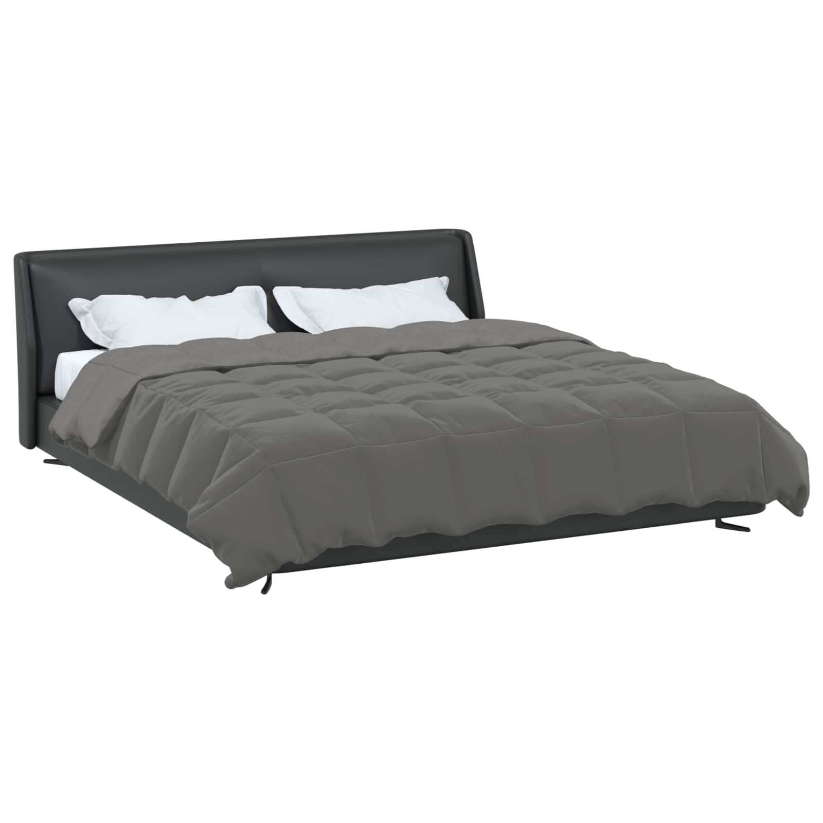 Teljes éves takaró Világosszürke 240 x 260 cm Mikroszál