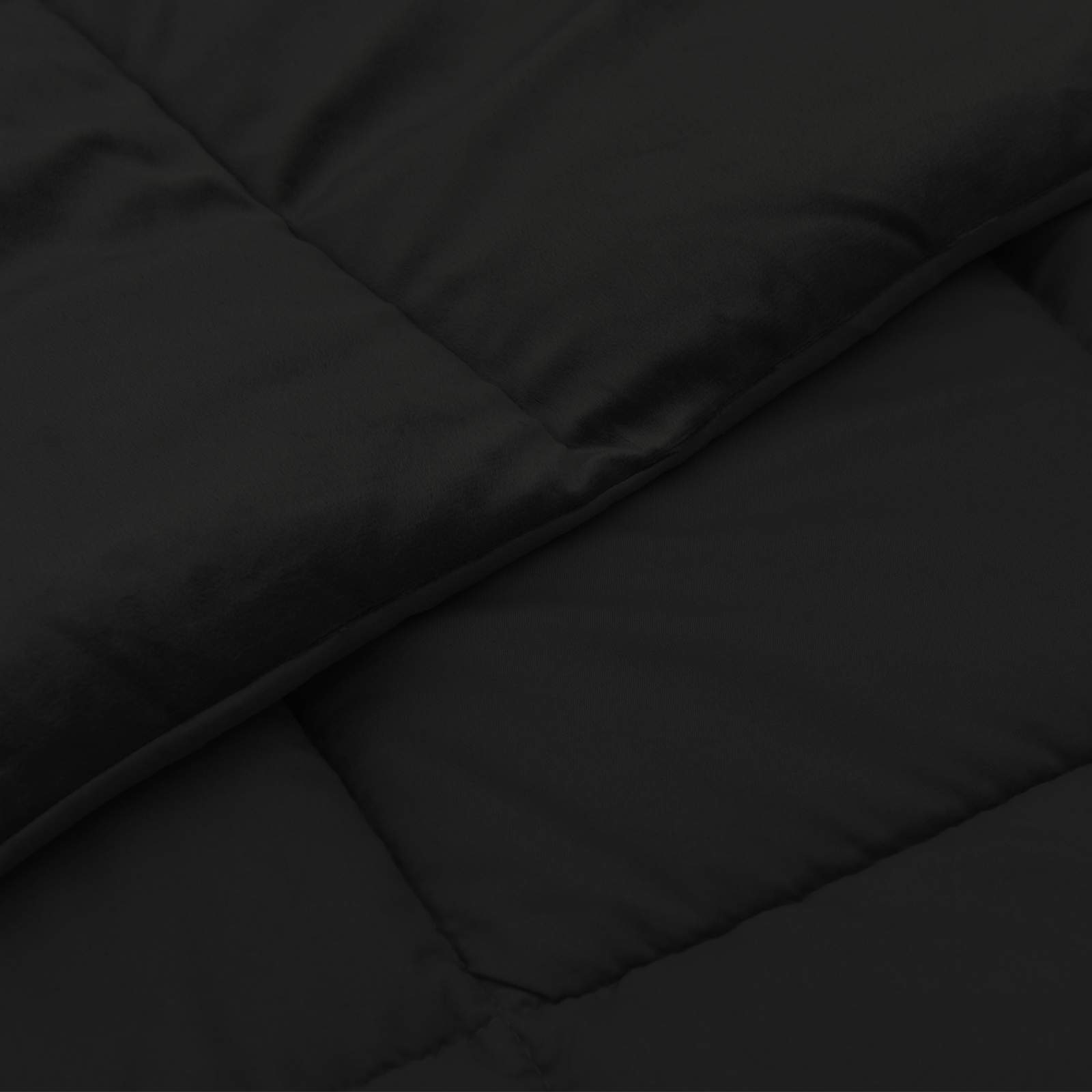 Téli takaró Sövényes Fekete 220 x 240 cm Mikroszál