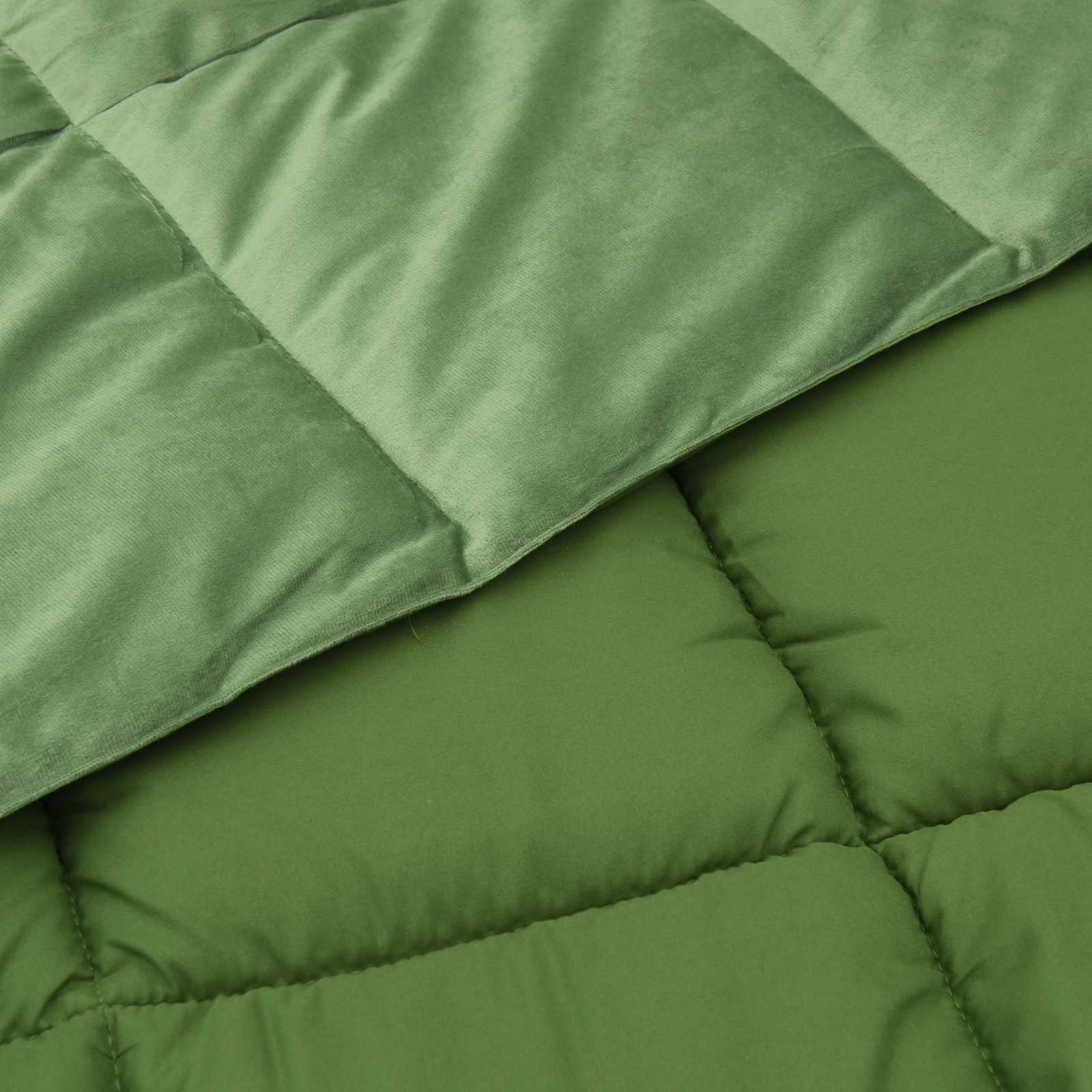 Téli takaró Sövényes Zöld 220 x 240 cm Mikroszál