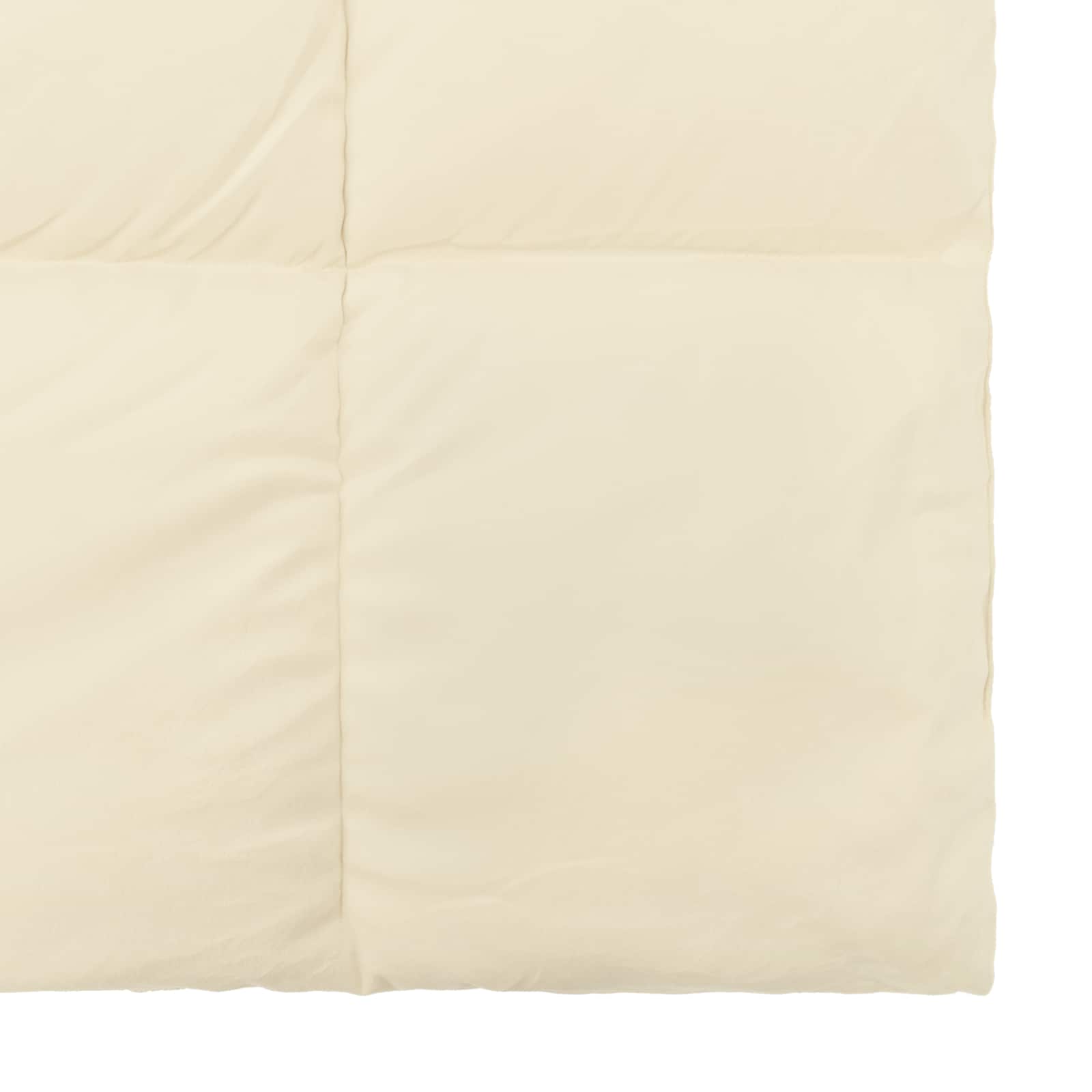 Téli takaró Sövényes Krém 240 x 260 cm Mikroszál