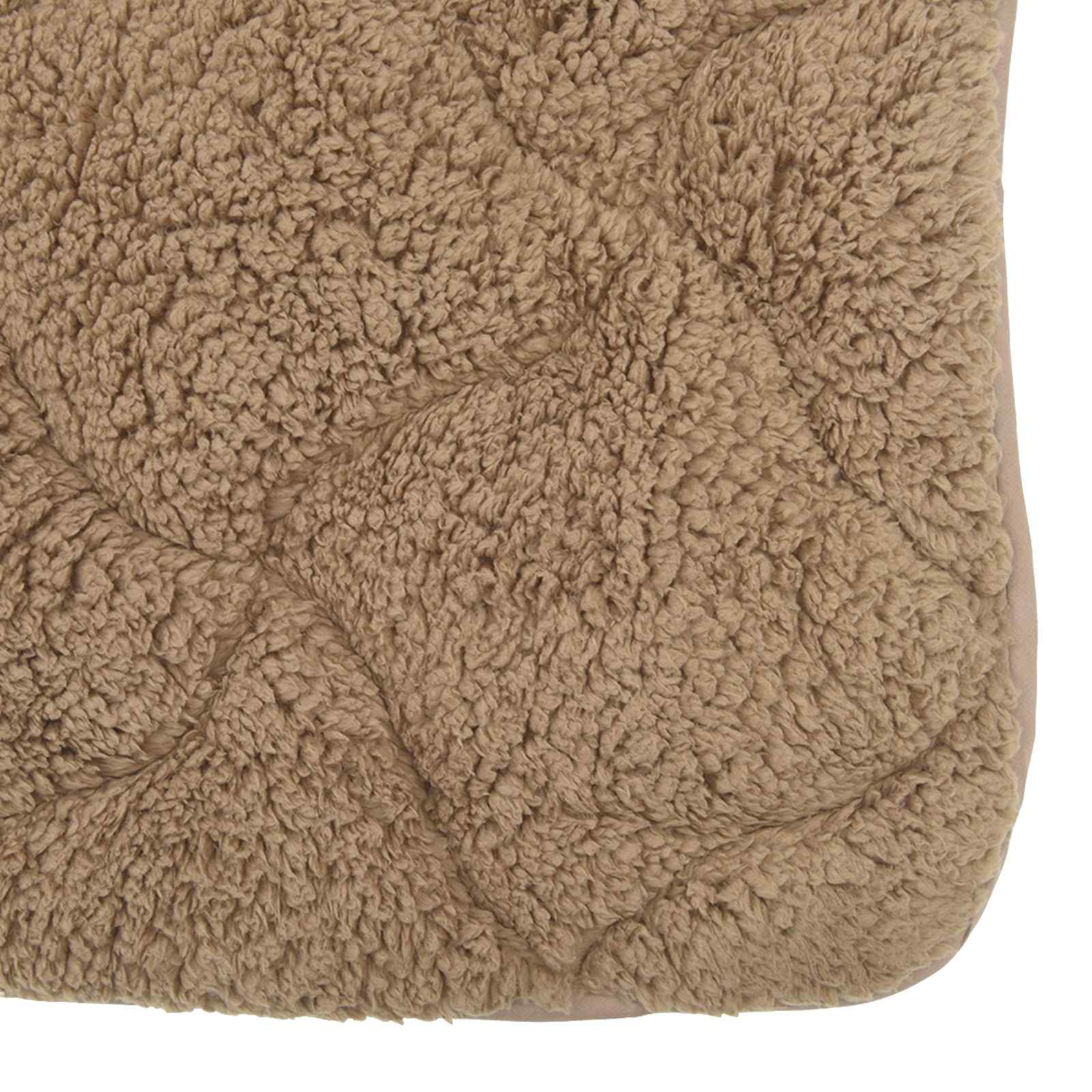 Téli takaró Tópszínű 240 x 260 cm Mikroszálas és Teddy plüss